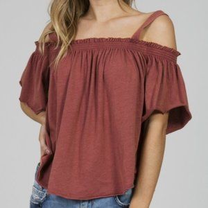 Free People Darling Off-Shoulder Top